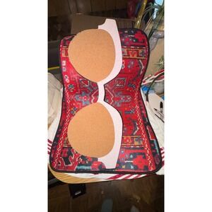 Room Essentials Pink Sunglasses Cork Board Wall Hanging Novelty Bulletin Board